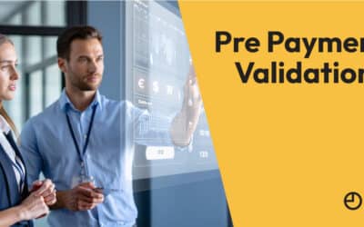 Pre payment validations