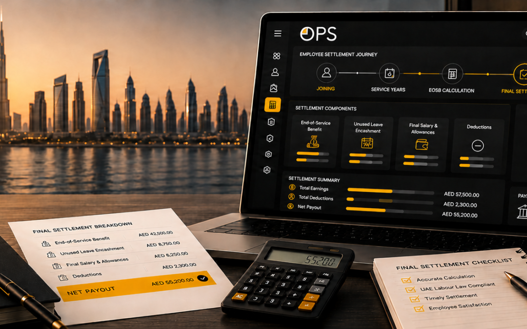 GCC End-of-Service Benefits 2026: Employer Guide to Gratuity and Final Settlements