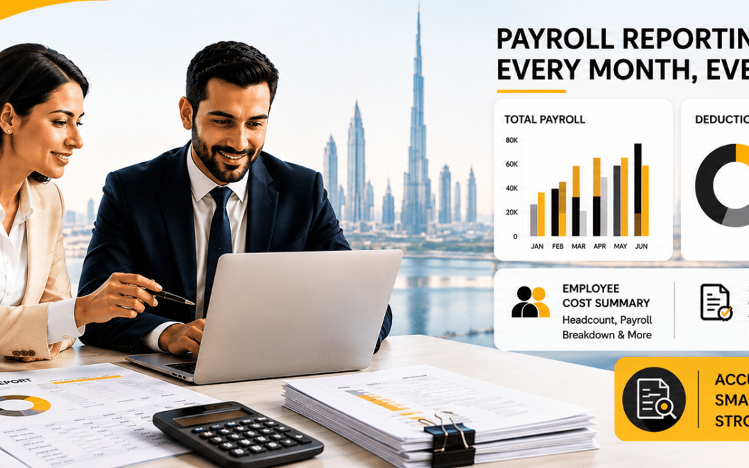 Payroll Services in Dubai: What Finance Teams Should Expect in Reporting Every Month