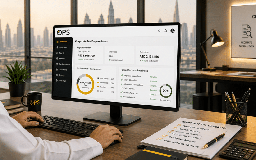 UAE Corporate Tax Payroll Records: What Employers Must Show the FTA