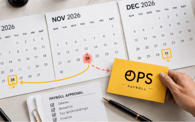 Q4 Payroll Calendar 2026: What Happens When a Wage Deadline Falls on a Closed Day
