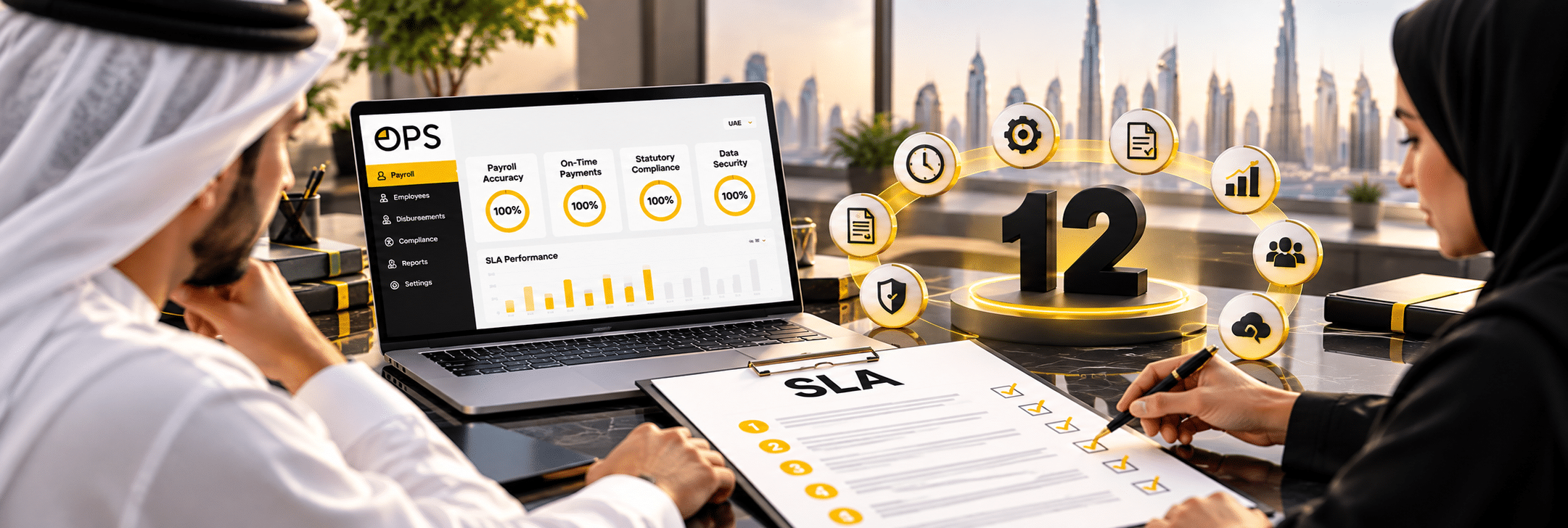 Payroll service level agreement: 12 measures to write into a UAE provider contract