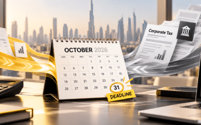 UAE Corporate Tax Deadline 31 October 2026: The Payroll Close for a January Year-End