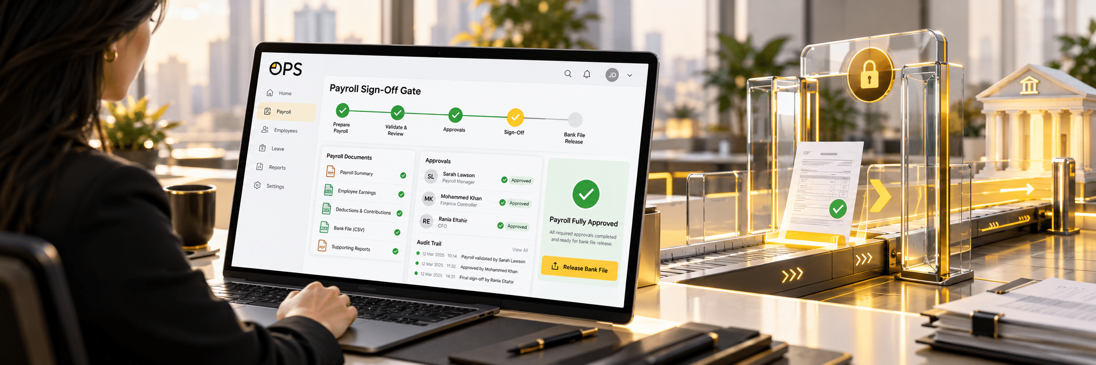 payroll sign-off